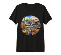 New York, NY USA Premium T-Shirt