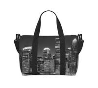 (New York Paintings) Waterproof Lightweight Hand Travel Bag - Large Carry-On for 3-5 Day Trips | Air Travel, Sports, Weekend Use | Men & Women (1-Pack)