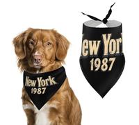 New York Pet Triangle Bandana Soft Puppy Scarfs Dog Cat Gifts for Small Medium Pets