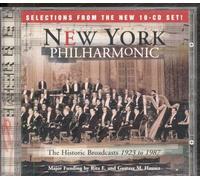 New York Philharmonic Orchestra - Selections From Historic Broadcasts1923 to 1987
