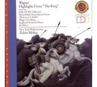 Zubin Mehta – Wagner: Highlights from The Ring – CD – New (Alliance)