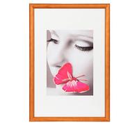 New York Photo Frame Wooden 13 x 18/15 x 20 18x24 20x30 30x40 30x45 40 x 50 cm, Wood, cherry, 10x15