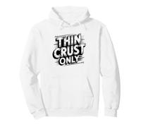 New York Pizza Thin Crust Coal Fired Authentic Slice Lover Pullover Hoodie
