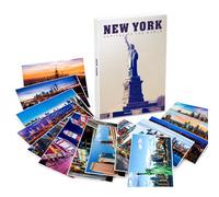 New York Postcards Set of 30 Styles, Travel Sights Landscape Postcard, Different Designs Printed Greeting Cards, New York Postcards Mixed Multipack from Iconic London Landmarks
