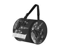 New York Print Generic Portable Toilet Paper Holder,Foldable Roll Storage Bag With Adjustable Strap For Wall, Car, Camping, Tent