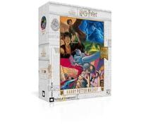 New York Puzzle Company - Harry Potter Harry Potter Mashup - 1500 Piece Jigsaw Puzzle for Adults by Mary Grand-Pré