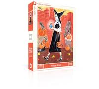New York Puzzle Company - Jenny Kroik Village Witch - 1000 Piece Jigsaw Puzzle for Adults by Jenny Kroik