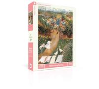New York Puzzle Company - Loré Pemberton Delivering Spring - 1000 Piece Jigsaw Puzzle for Adults by Loré Pemberton