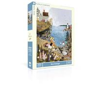 New York Puzzle Company - Loré Pemberton Sea Cottage - 1000 Piece Jigsaw Puzzle