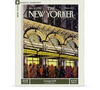 New York Puzzle Company - New Yorker Carnegie Hall - 1000 Piece Jigsaw Puzzle for Family Game Nights by Roxie Munro