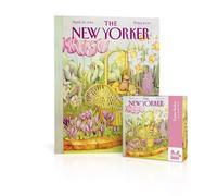 New York Puzzle Company - New Yorker Easter Basket Mini - 100 Piece Jigsaw Puzzle for Family Game Nights by Jenni Oliver