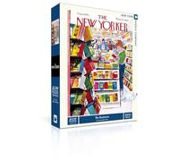 New York Puzzle Company - New Yorker The Bookstore - 24x 100 Piece Mini Puzzles