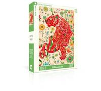 New York Puzzle Company - Victo Ngai Ribbonborn - 1000 Piece Jigsaw Puzzle for Family Game Nights by Victo Ngai