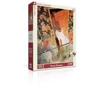 New York Puzzle Company - Victo Ngai Sweet Dreams - 1000 Piece Jigsaw Puzzle for Family Game Nights by Victo Ngai