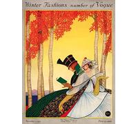 New York Puzzle Company - Vogue Autumn Reading - 1000 Piece Jigsaw Puzzle