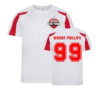 New York Red Bulls Bradley Wright - Phillips New York Sports Training Jersey in White | Size: Small New York Red Bulls White S