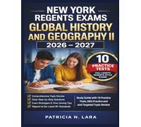 New York Regents Exams - Global History and Geography II 2026-2027: Study Guide with 10 Practice Tests, DBQ Practice, and Targeted Topic Review (New York Regents Success Series)