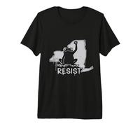 New York Resist Frog Protest No Kings Day Premium T-Shirt