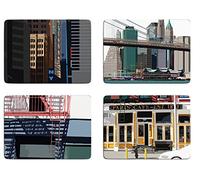 New York Set of 4 Placemats by Leslie Gerry - Set A
