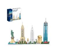 New York Skyline Building Blocks Set, World Famous Architectural Kit