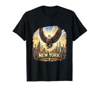 New York Skyline Eagle Empire State T-Shirt