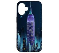 New York Skyline New York City Nyc Empire State Case for iPhone 16