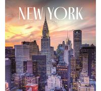 New York Square Wall Calendar 2026