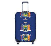 New York State Flag Luggage Cover Suitcase Trolley Case Protector Elastic Washable Anti Scratch Fit 18-32 Inch