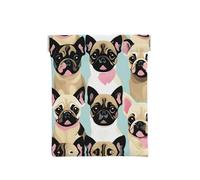 New York State Flag Print Leather Coin Purse, Small Change Pouch Wallet,Squeeze Coin Purse Pouch For Men Women, Cute Chihuahua Pug, One Size, Fashion