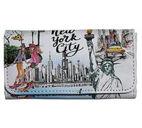 NEW YORK Statue of Liberty Souvenir Gift Purse Wallet, Yellow, Taxi Wallet