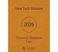 New York Statutes - Domestic Relations Law 2026