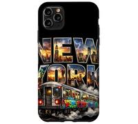 New York Subway Train Graffiti Street Art Hip Hop Colorful Case for iPhone 11 Pro Max