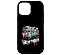 New York Train Graffiti Style NYC Subway Car Case for iPhone 12 Pro Max