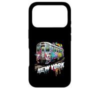 New York Train Graffiti Style NYC Subway Car Case for iPhone 17 Pro