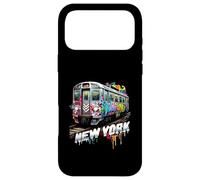 New York Train Graffiti Style NYC Subway Car Case for iPhone 17 Pro Max