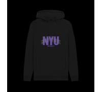 New York University Script Unisex Hoodie Black New York University Black 2XL
