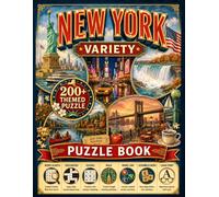 New York Variety Puzzle Book: Explore the Empire State, One Puzzle at a Time (State Puzzle Books for Adults)