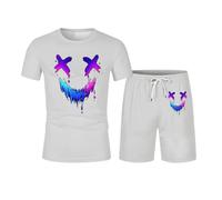 New York Vintage T-Shirt Pack Car Racing Suits for Men Light Gray