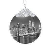 New York Xmas Ornament, Hanging Ornaments For Christmas Tree Holiday Decor Creative Gifts