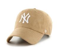 47 Brand Strapback Cap - SUEDE New York Yankees khaki