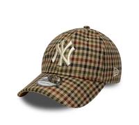 New York Yankees baseball cap New Era Check 9Twenty Beige TU