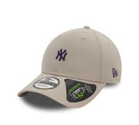 New York Yankees Cap Adjustable Mens Repreve Mini Logo Light Beige 9FORTY