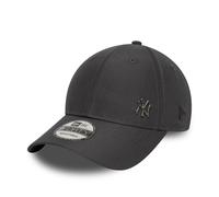 New York Yankees Cap Adjustable MLB Unisex Grey New Era Flawless 9Forty