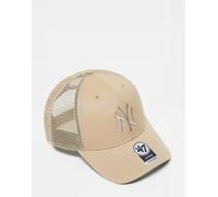 47 New York Yankees MLB Tonal Most Value P. Branson Khaki Adjustable Trucker Cap