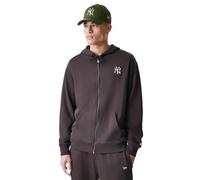 New York Yankees full zip hoodie MLB Midi LE SPG BB BRS Marron L