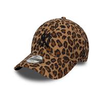 New York Yankees kids' baseball cap New Era 9Forty Leopard Cord Marron 54/55 cm