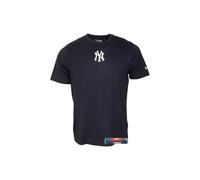 New York Yankees Men's T-Shirt NY MLB New Era Fan Item Oversized 100% Cotton + Fanergy Grape Sugar