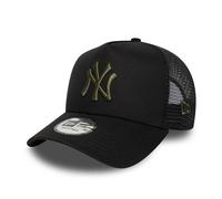 New York Yankees MLB League Essential Black 9FORTY A-Frame Trucker Cap