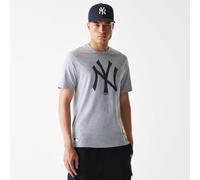 New Era Mlb Regular New York Yankees Short Sleeve T-shirt Grey S