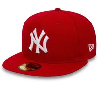 New Era MLB New York Yankees 59FIFTY Fitted Cap, Red/White 7 5/8